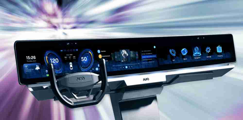 彩运网开拓前瞻显示技术创新应用，，，结合优异整合设计能力，，，，开发智能车载FIDM Plus一体化显示方案，，，让驾驶操作与车内娱乐体验再进化