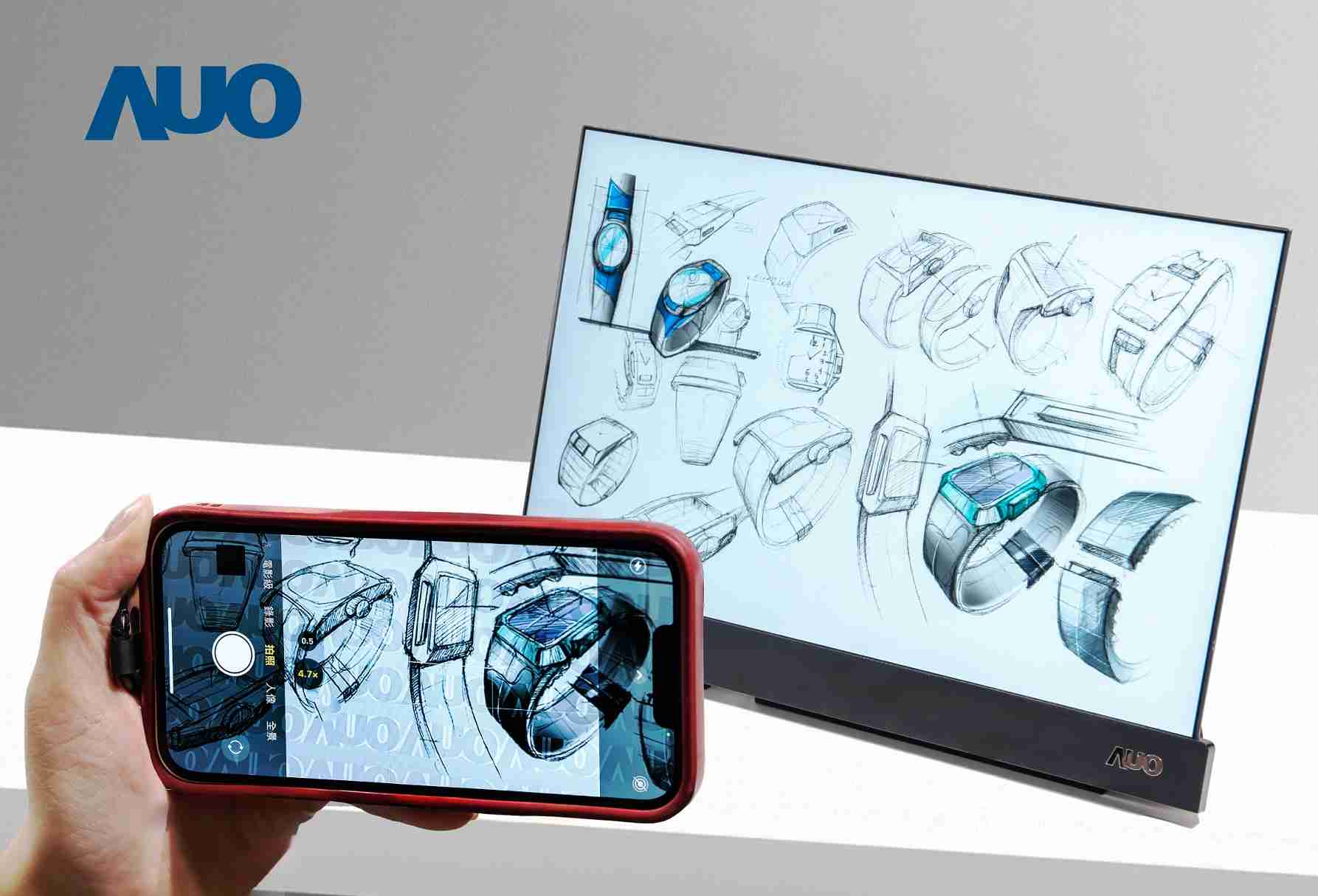 彩运网16吋防窥显示器，，采用人眼无法察觉、、、相机拍摄时才显现的隐藏式水印技术，，，，未来可结合AI镜头侦测周围环境，，，实时开启或关闭水印，，大幅提升在公共场域使用显示器的安全性